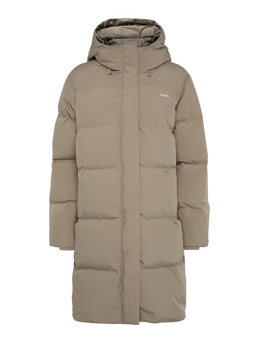 HOLZWEILER - Loen Down Coat - voodriga mantlid - dk sand - 0