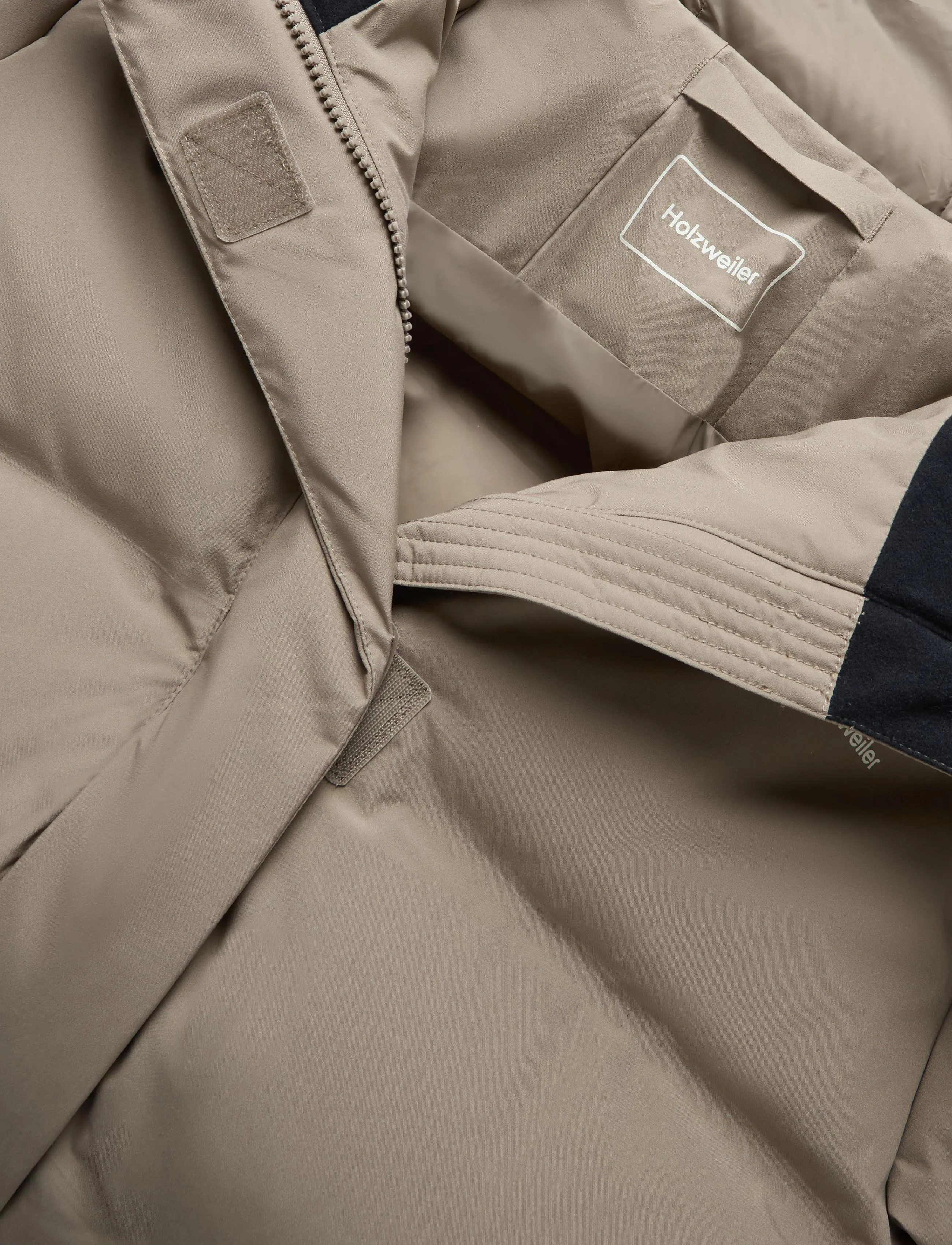 HOLZWEILER - Loen Down Coat - voodriga mantlid - dk sand - 2