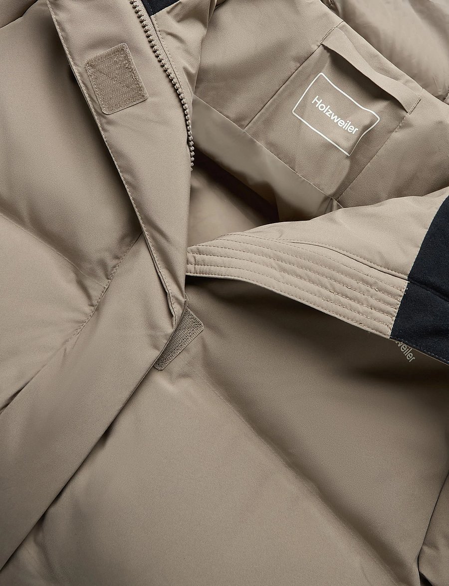 HOLZWEILER - Loen Down Coat - voodriga mantlid - dk sand - 2
