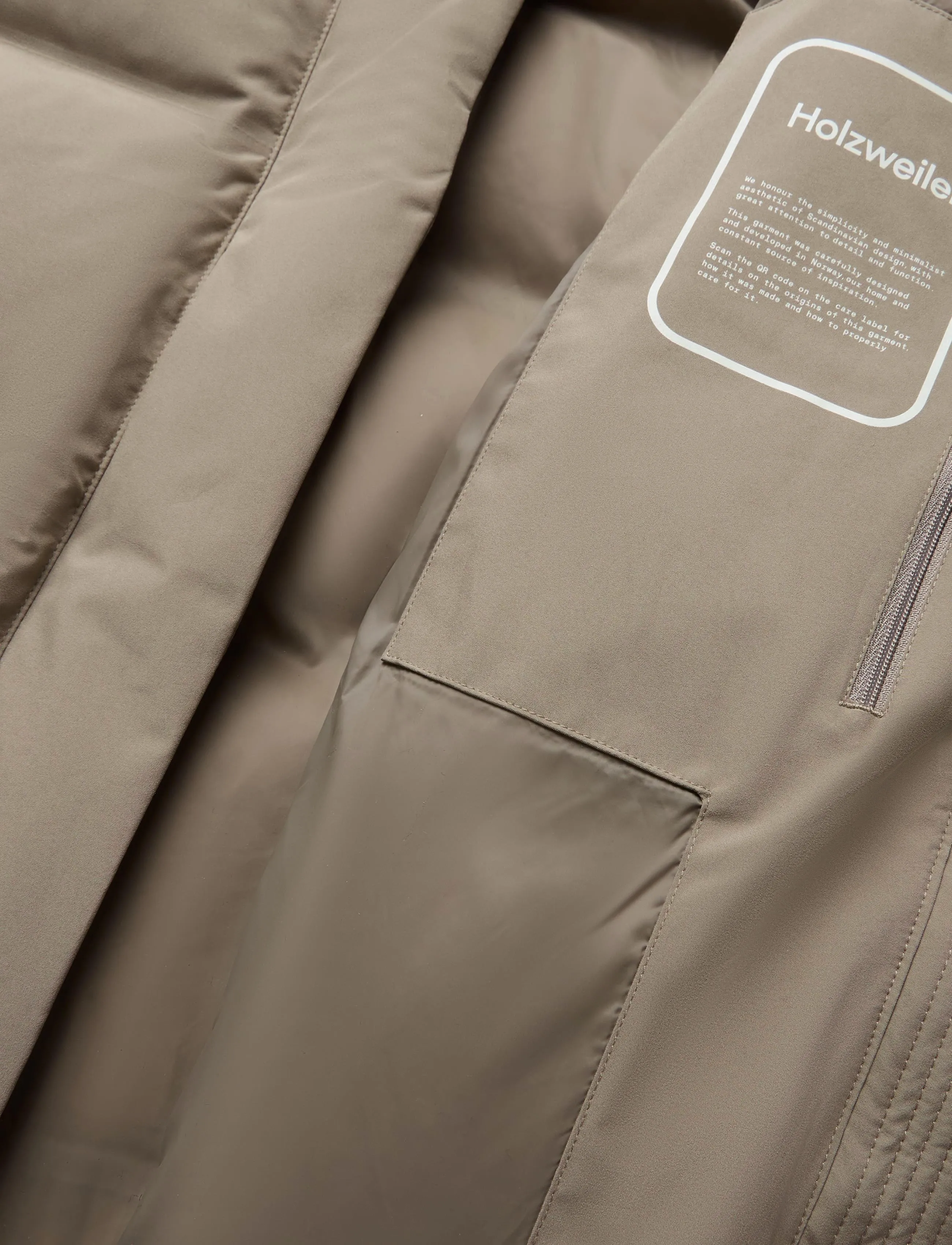 HOLZWEILER - Loen Down Coat - voodriga mantlid - dk sand - 5