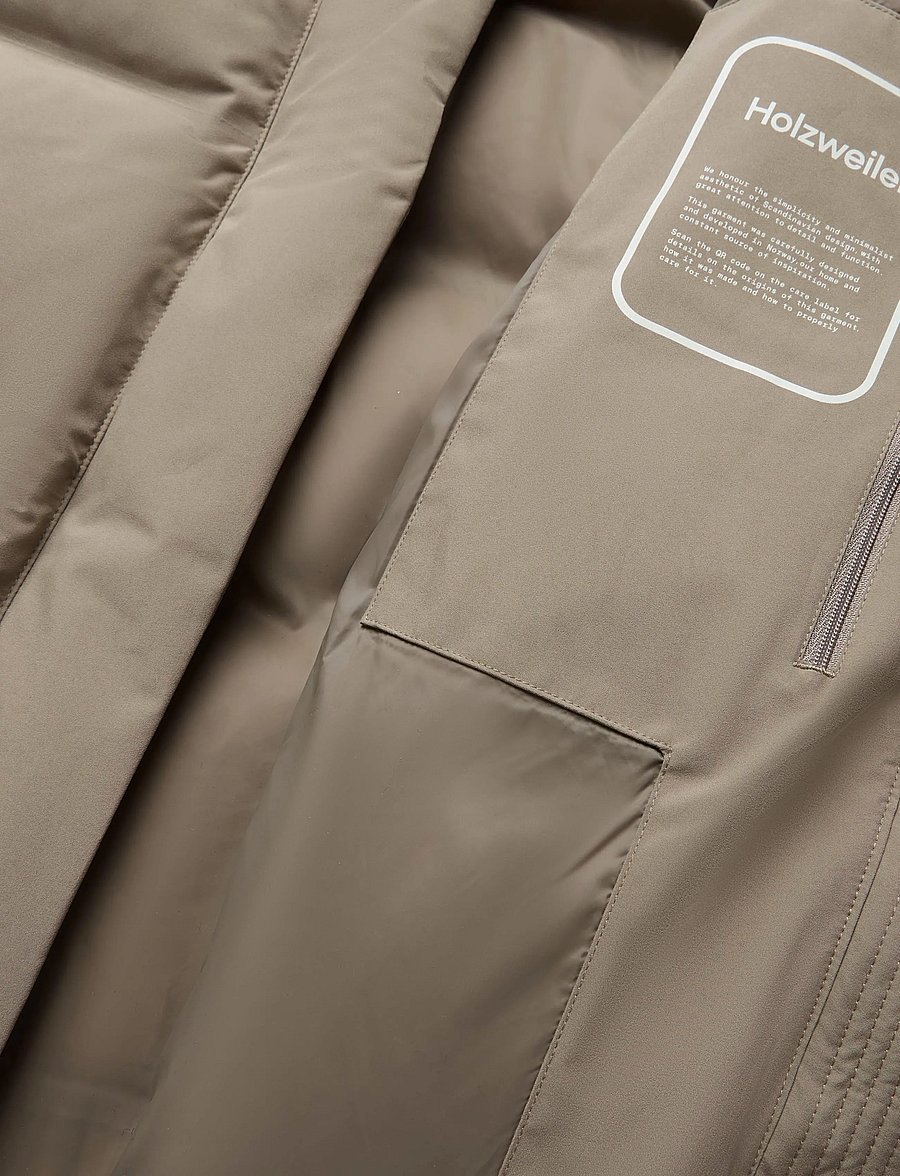 HOLZWEILER - Loen Down Coat - voodriga mantlid - dk sand - 5