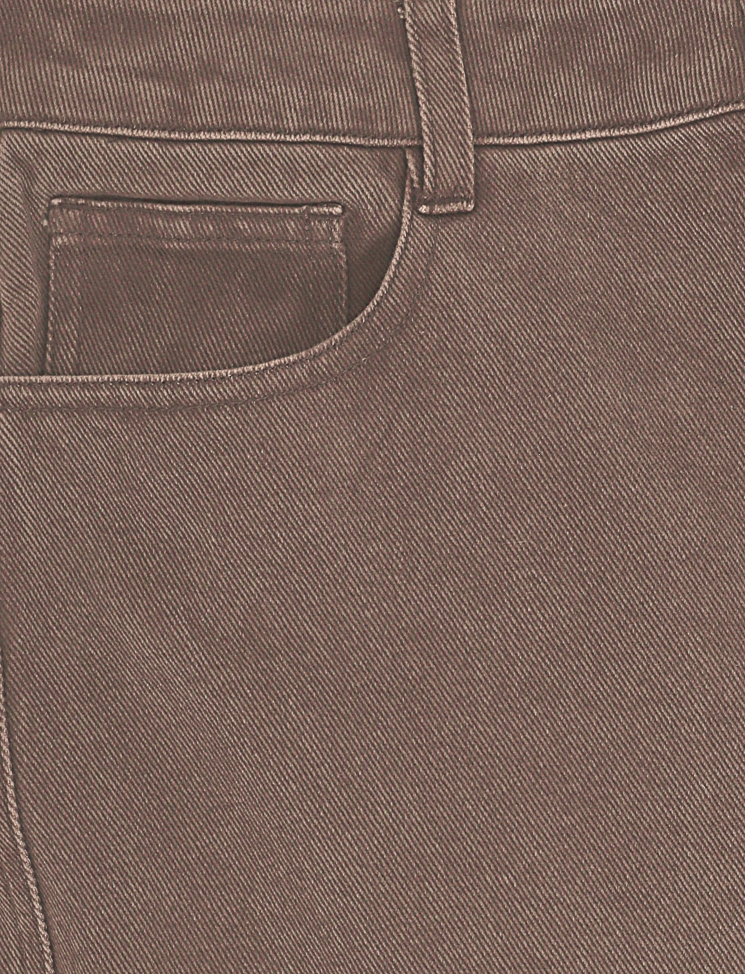 HOLZWEILER - Ann Wide Trousers - laia säärega püksid - brown - 5