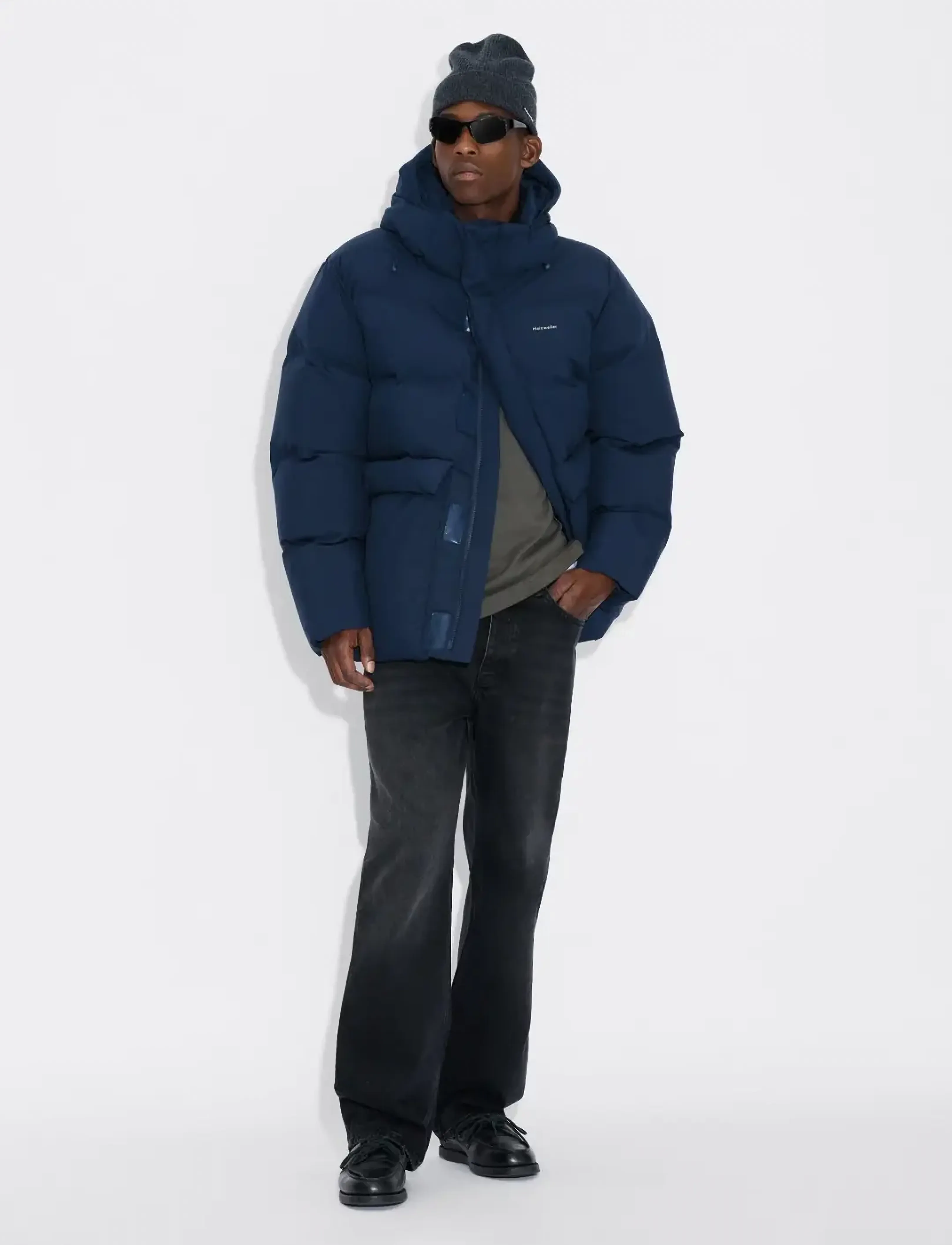 HOLZWEILER - Dovre Down Jacket - sügisjoped - dk. navy - 2
