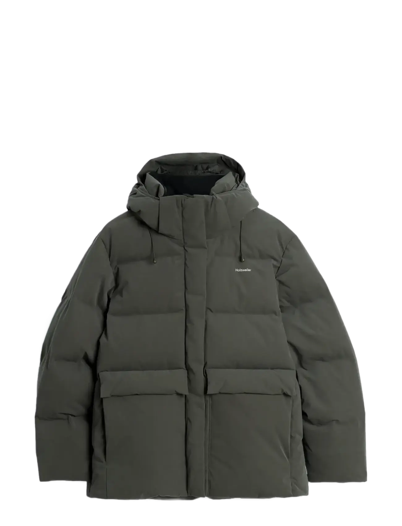 HOLZWEILER Dovre Lt Down Jacket - Riided - DK GREEN / khaki/green
