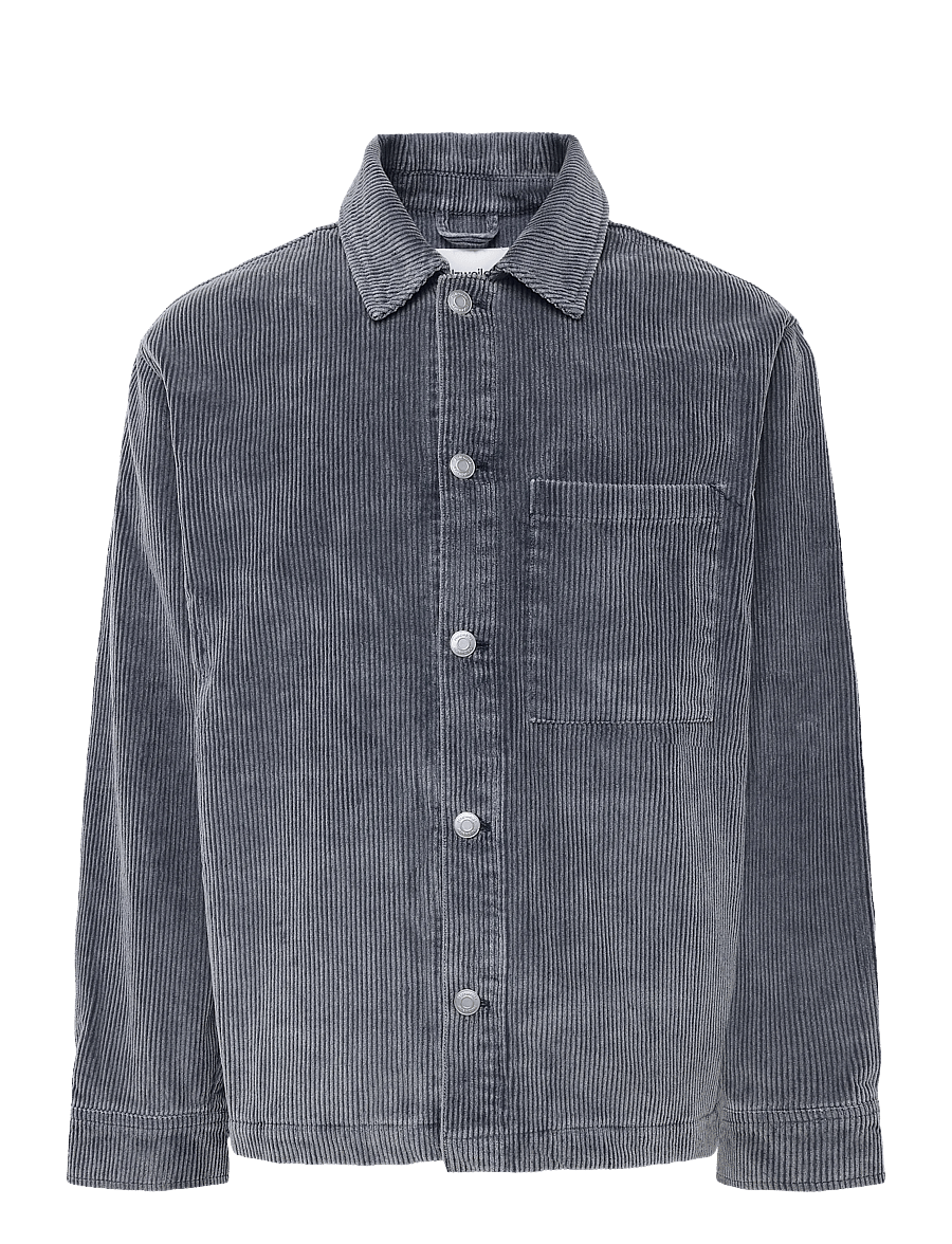 HOLZWEILER - Leaf Relaxd Cord Overshirt - osta tilaisuuden mukaan - navy - 0
