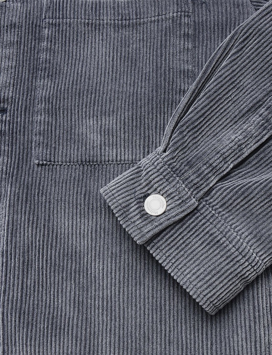 HOLZWEILER - Leaf Relaxd Cord Overshirt - osta tilaisuuden mukaan - navy - 3