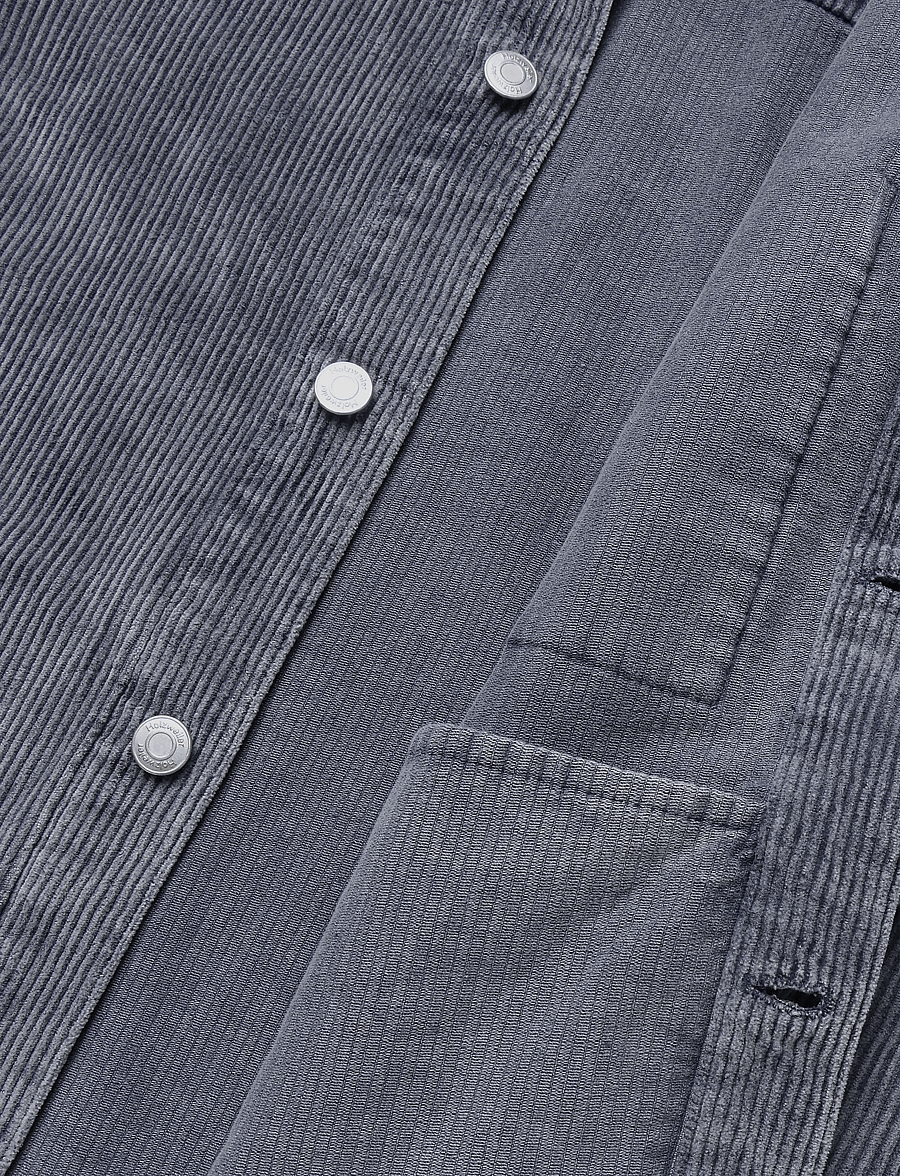 HOLZWEILER - Leaf Relaxd Cord Overshirt - osta tilaisuuden mukaan - navy - 4
