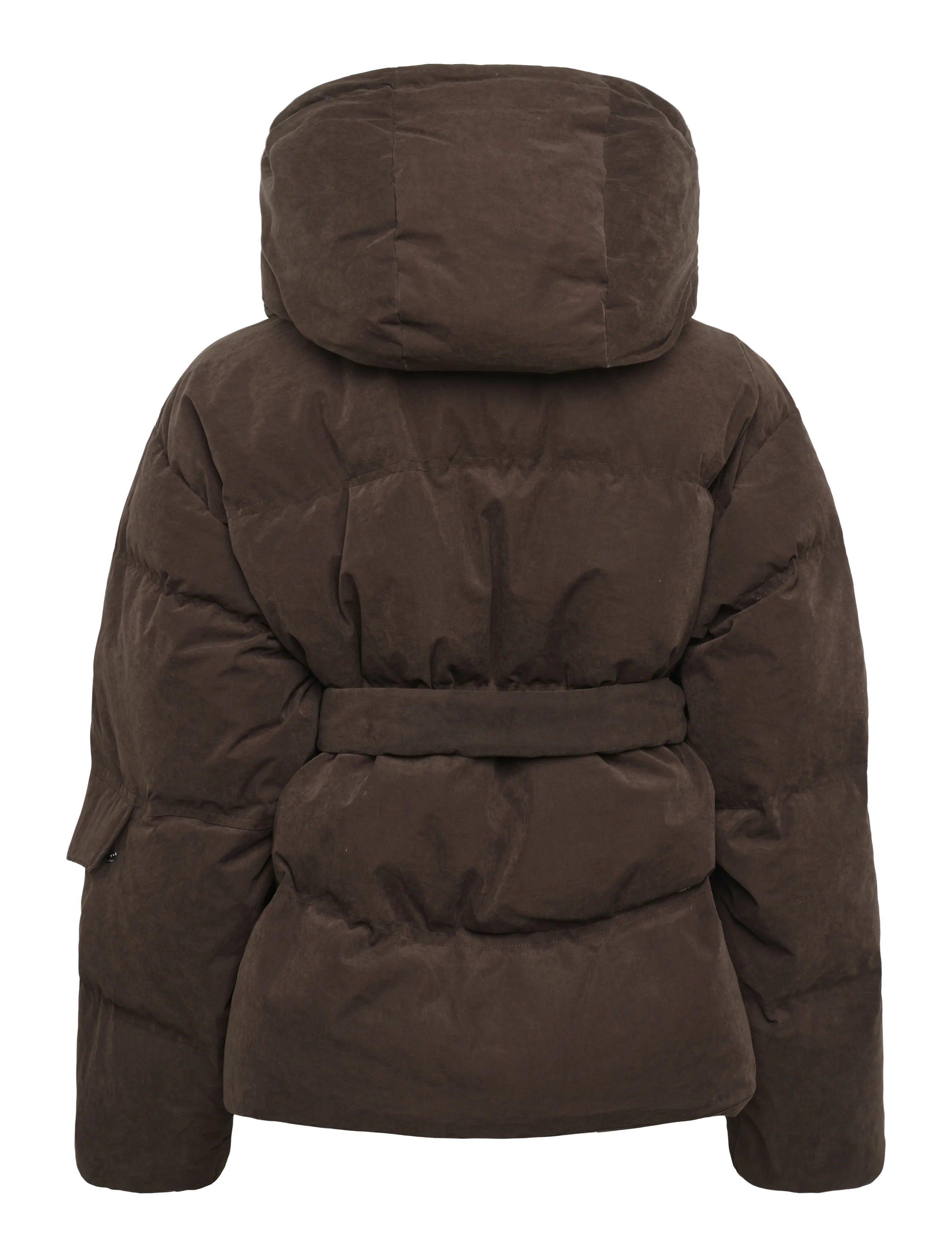 HOLZWEILER - Steilia Brushed Down Jkt - winter jackets - dk brown - 1