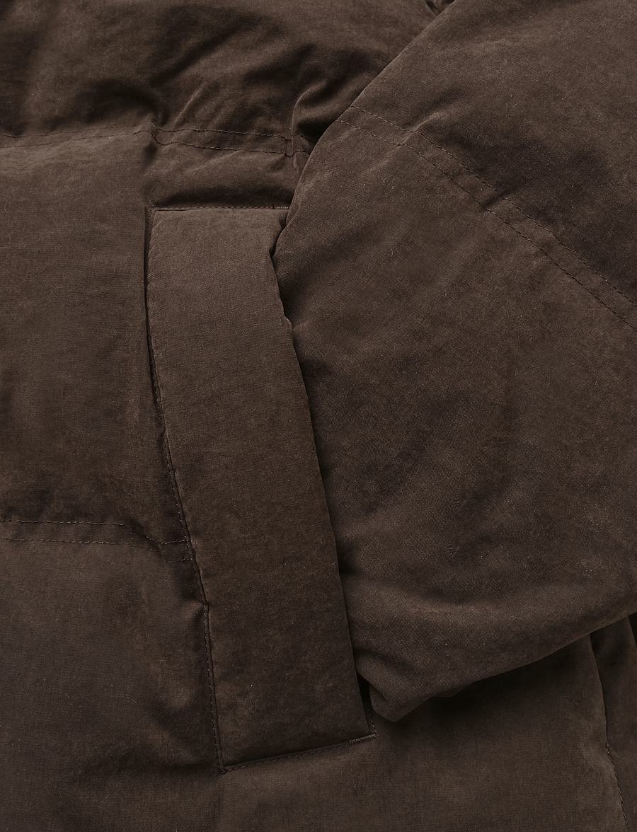 HOLZWEILER - Steilia Brushed Down Jkt - winter jackets - dk brown - 3