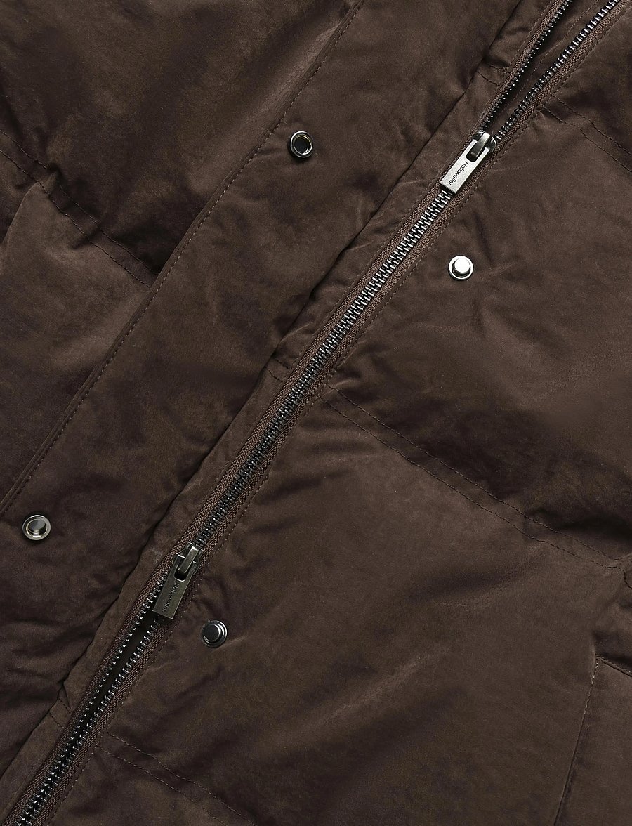 HOLZWEILER - Steilia Brushed Down Jkt - winter jackets - dk brown - 4