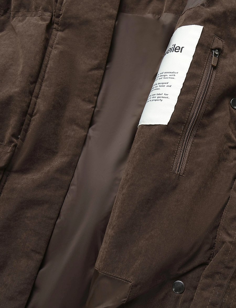 HOLZWEILER - Steilia Brushed Down Jkt - winter jackets - dk brown - 5