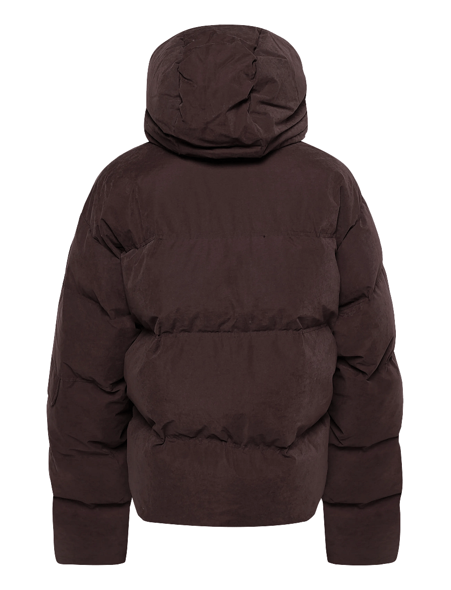 HOLZWEILER - Narvik Brushed Down Jacket - winterjacken - dk brown - 1
