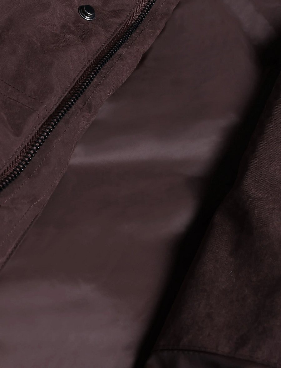 HOLZWEILER - Narvik Brushed Down Jacket - winterjacken - dk brown - 5