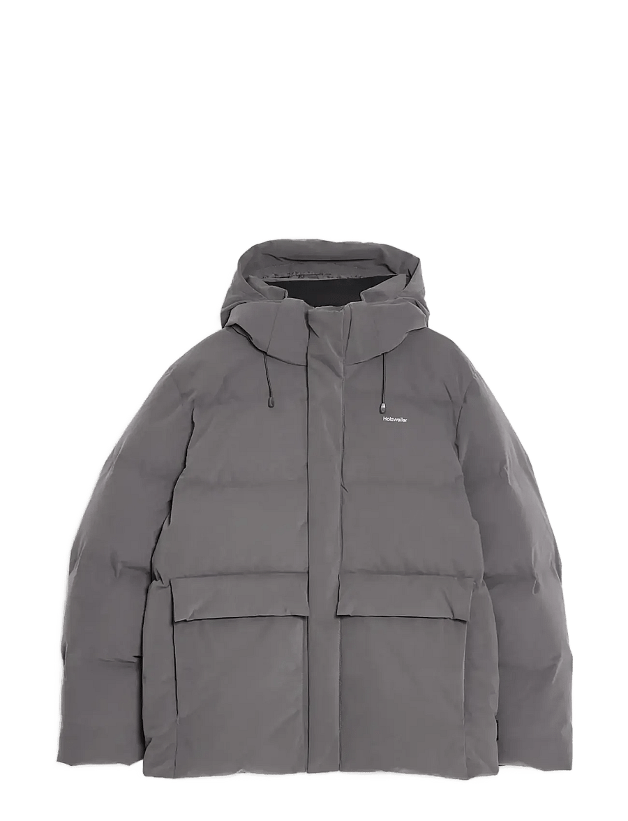 HOLZWEILER - Narvik Brushed Down Jacket - vinterjackor - grey - 1