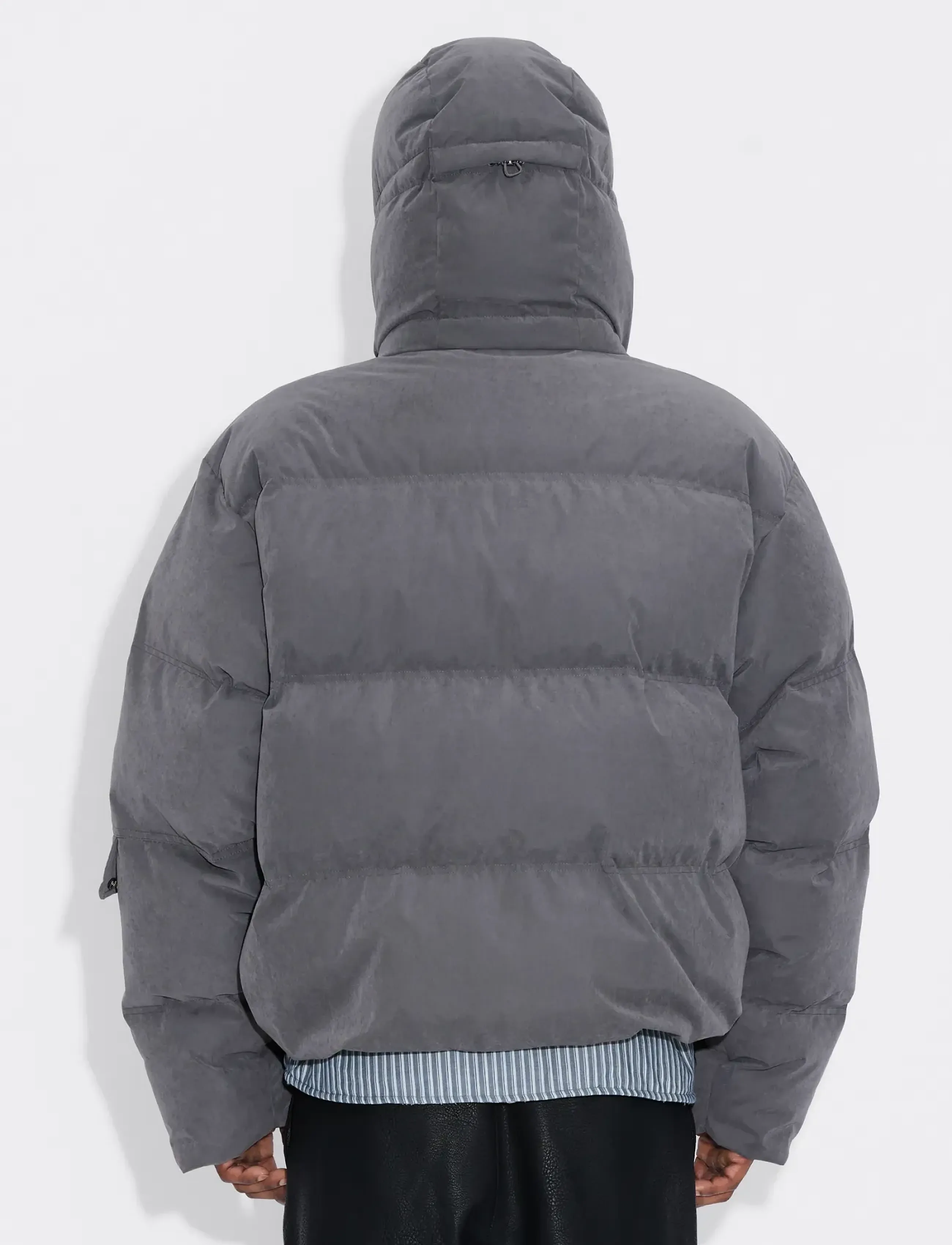 HOLZWEILER - Narvik Brushed Down Jacket - vinterjackor - grey - 2