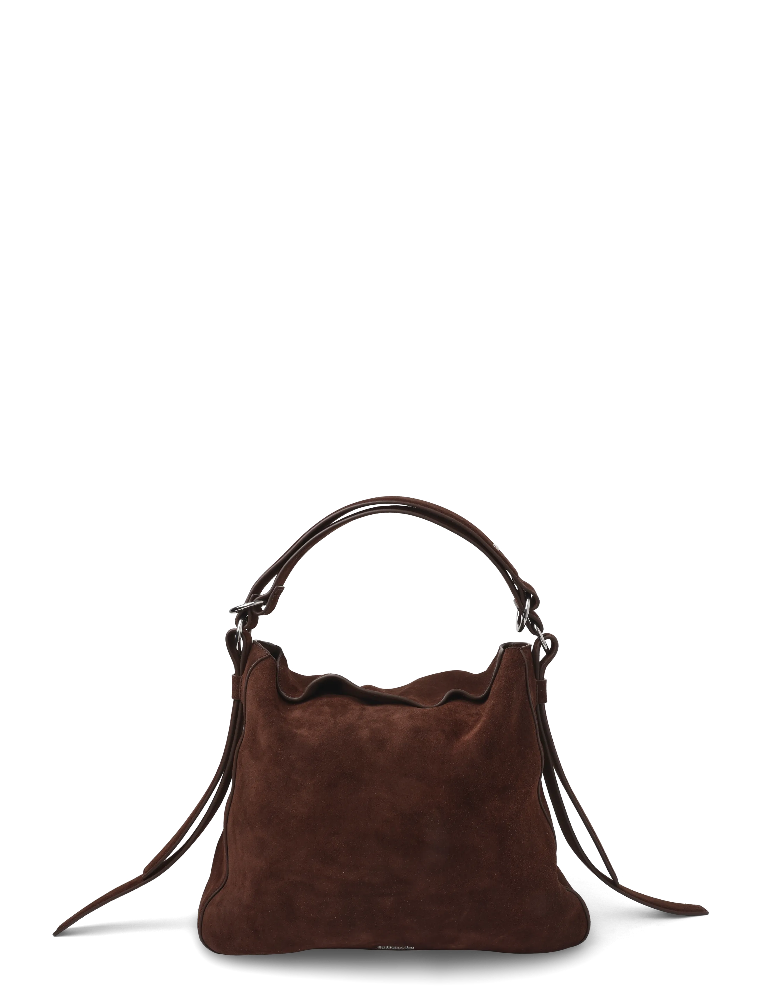 HOLZWEILER Bud Slouchy Suede Tote Bag - HOLZWEILER - DK BROWN / brown
