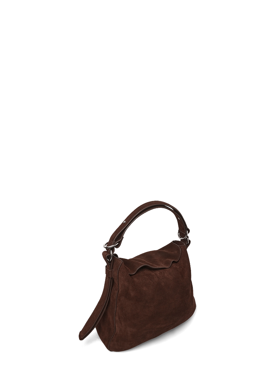 HOLZWEILER - Bud Slouchy Suede Tote Bag - tote bags - dk brown - 2