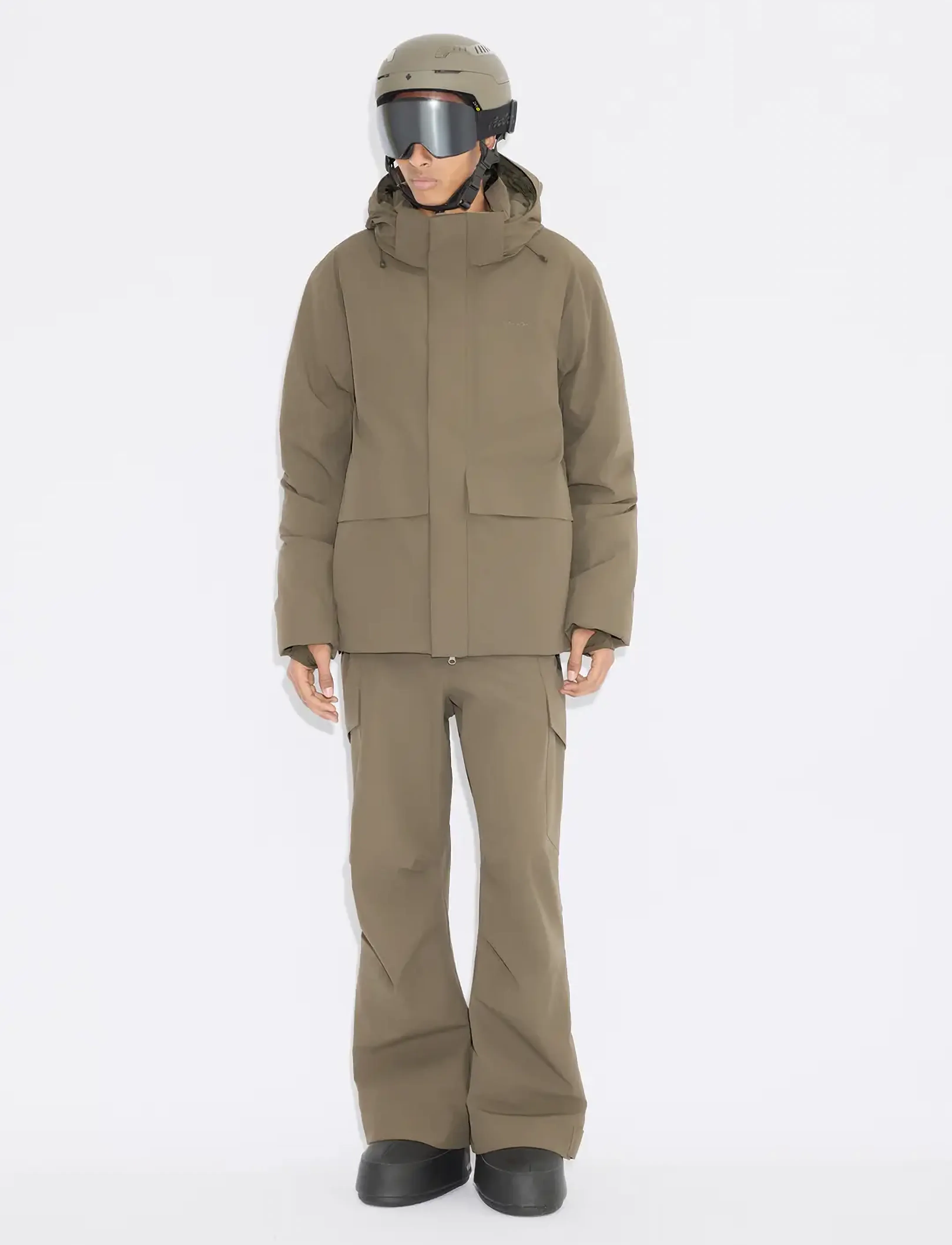 HOLZWEILER M Tryvann 3-Layer Trousers - Riided - KHAKI / khaki/green