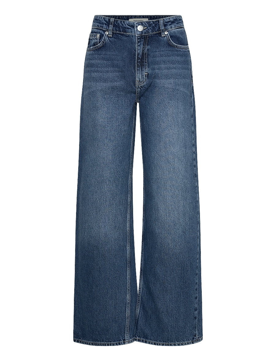 HOLZWEILER - W Wide Jeans - wide leg jeans - blue - 1