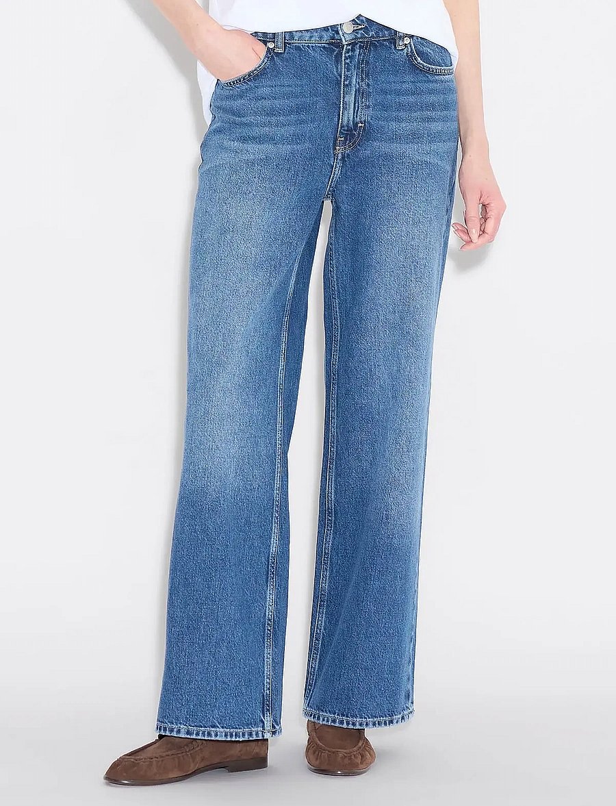 HOLZWEILER - W Wide Jeans - wide leg jeans - blue - 4