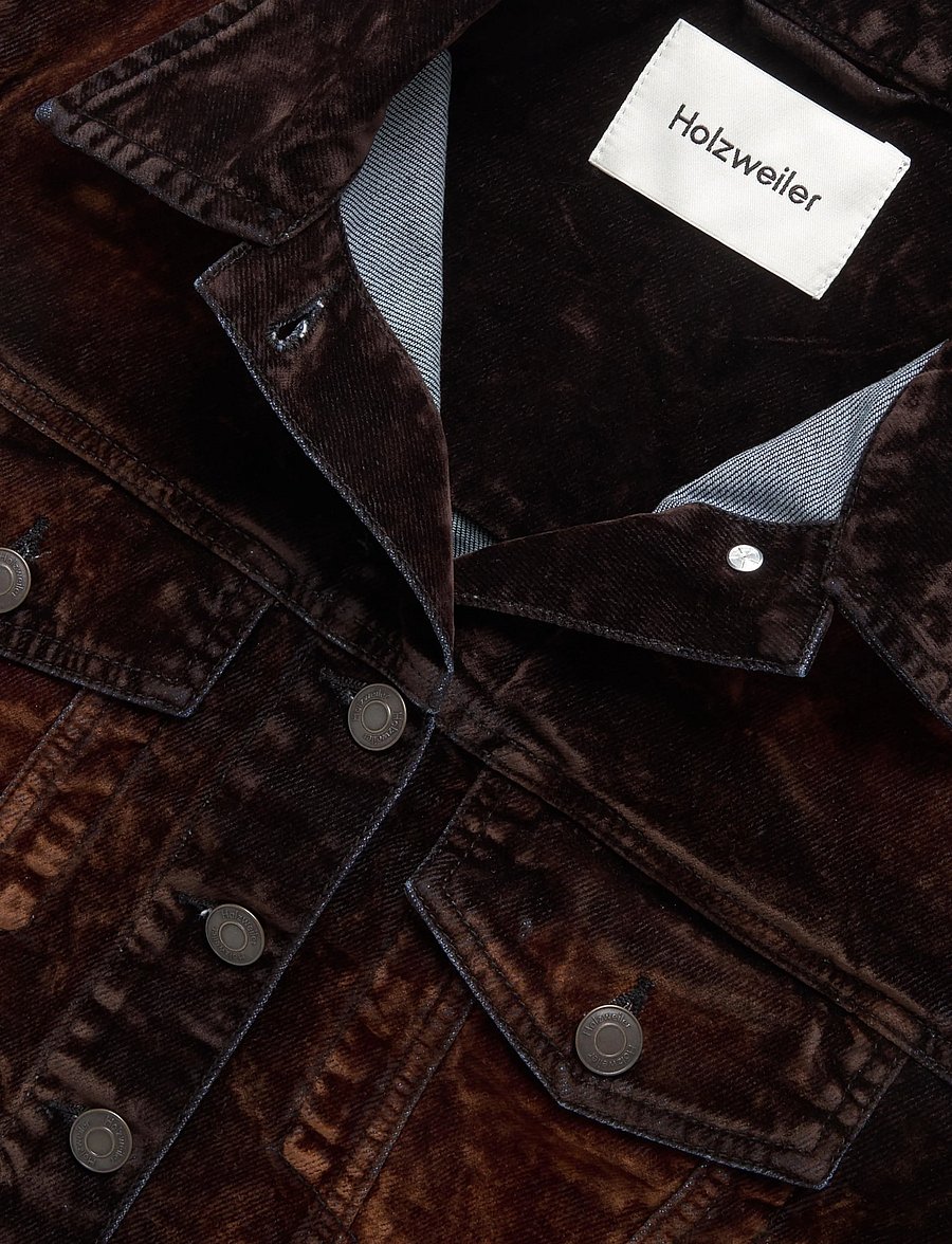 HOLZWEILER - Liz Flock Denim Jacket - teksatagid - brown mix - 2