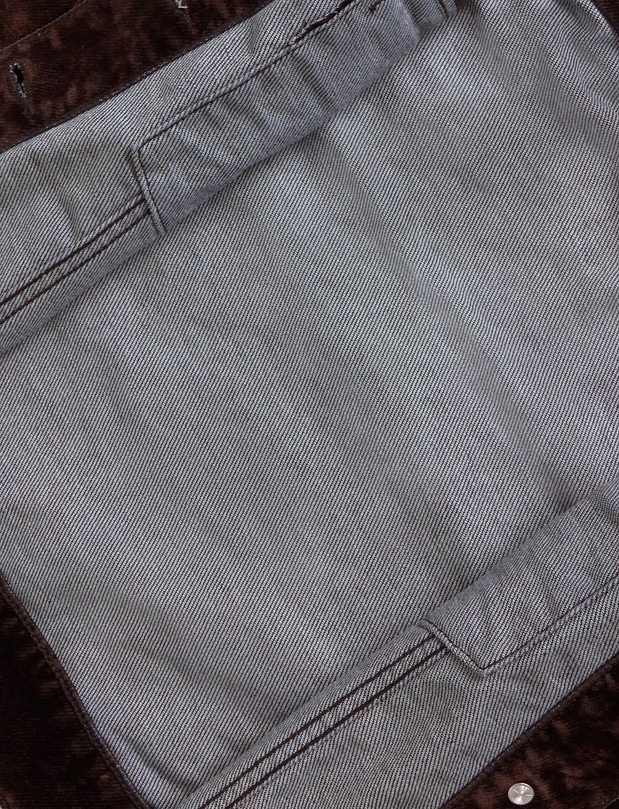 HOLZWEILER - Liz Flock Denim Jacket - teksatagid - brown mix - 4