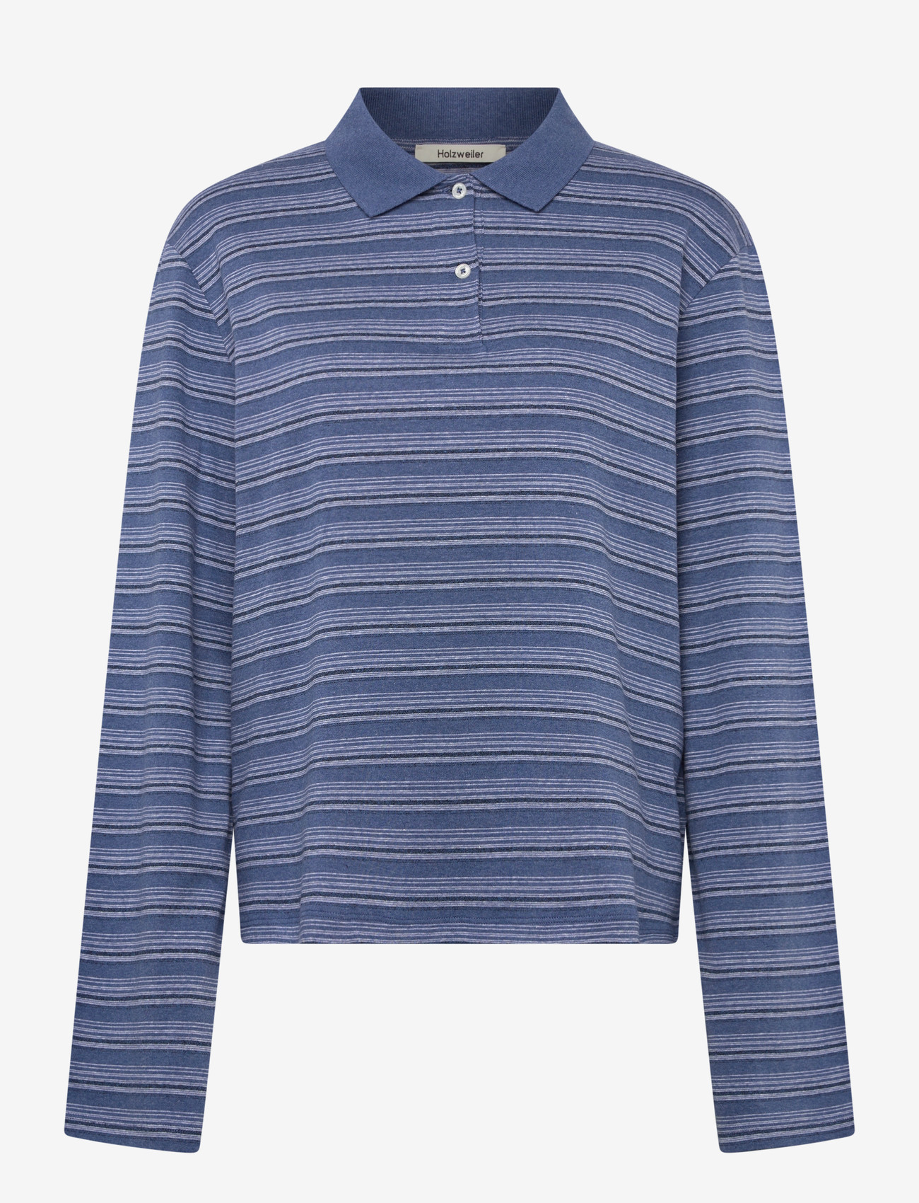 HOLZWEILER - Sunny Polo - polo shirts - blue stripe - 1