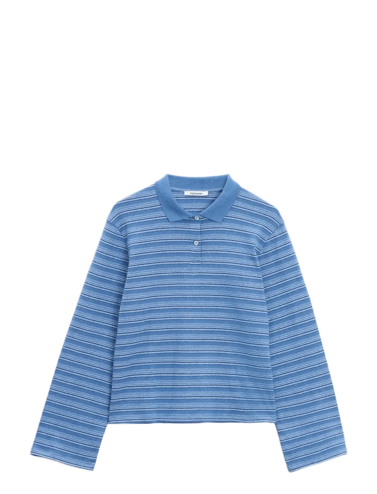 HOLZWEILER Sunny Polo - Jaunumi - BLUE STRIPE / blue