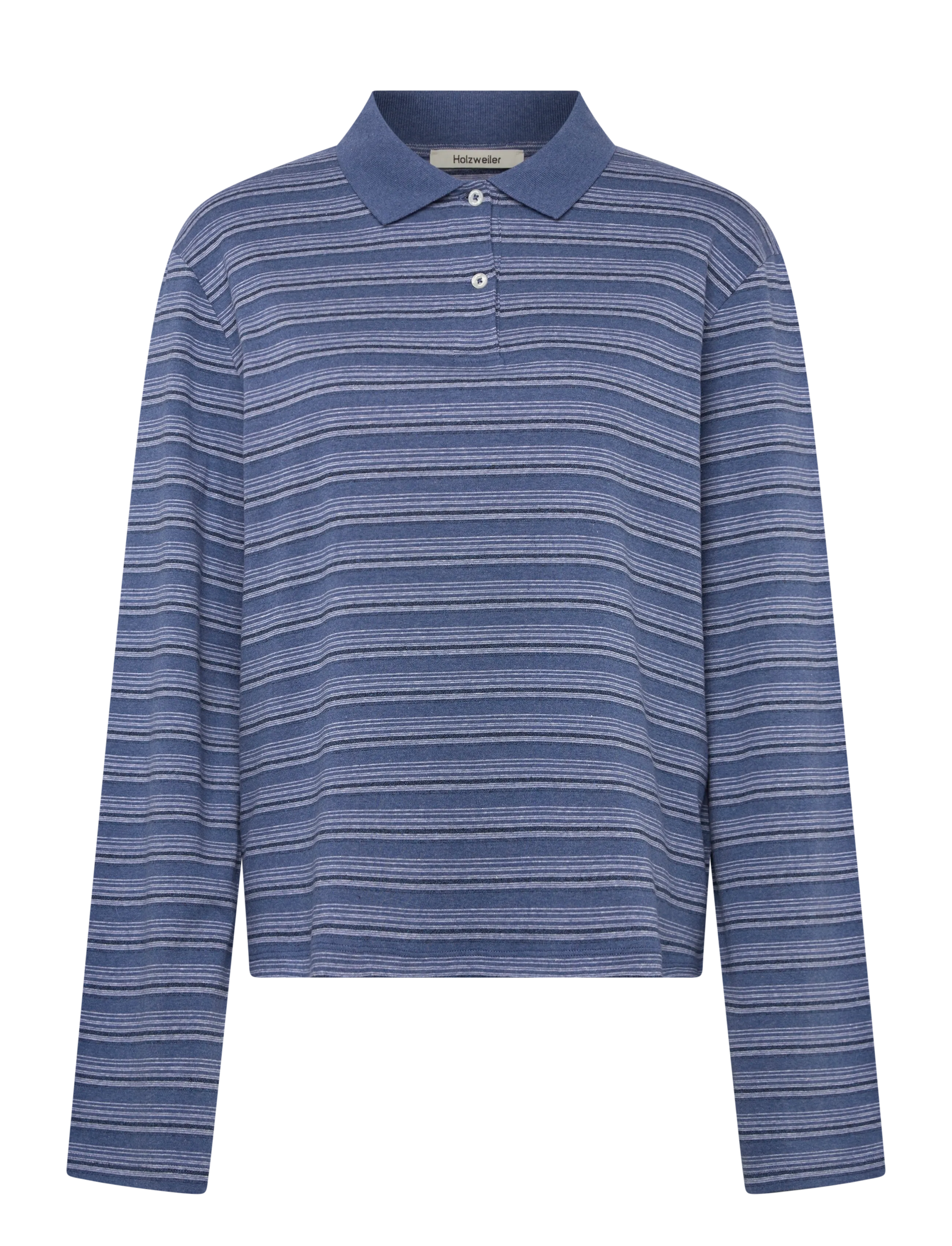 HOLZWEILER Sunny Polo - Clothing - BLUE STRIPE / blue