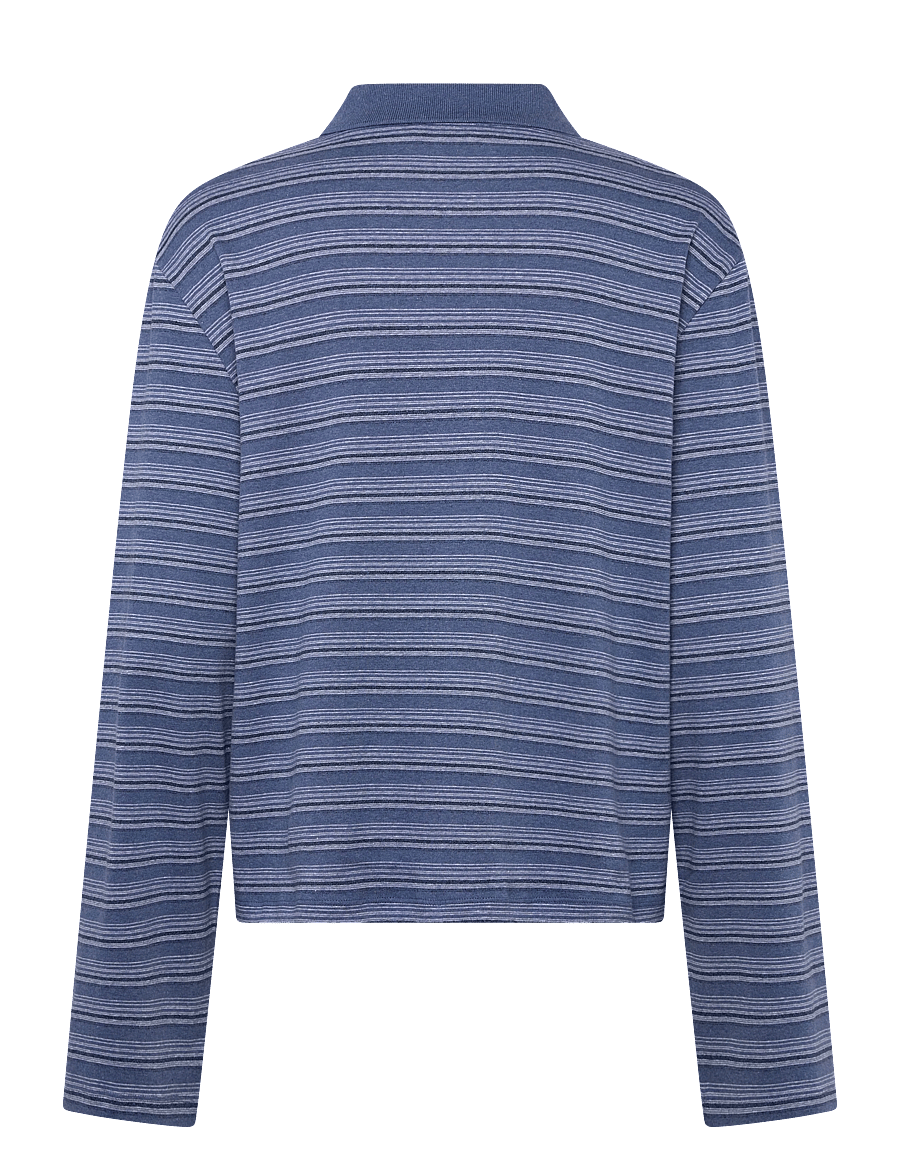 HOLZWEILER - Sunny Polo - t-shirts & tops - blue stripe - 2