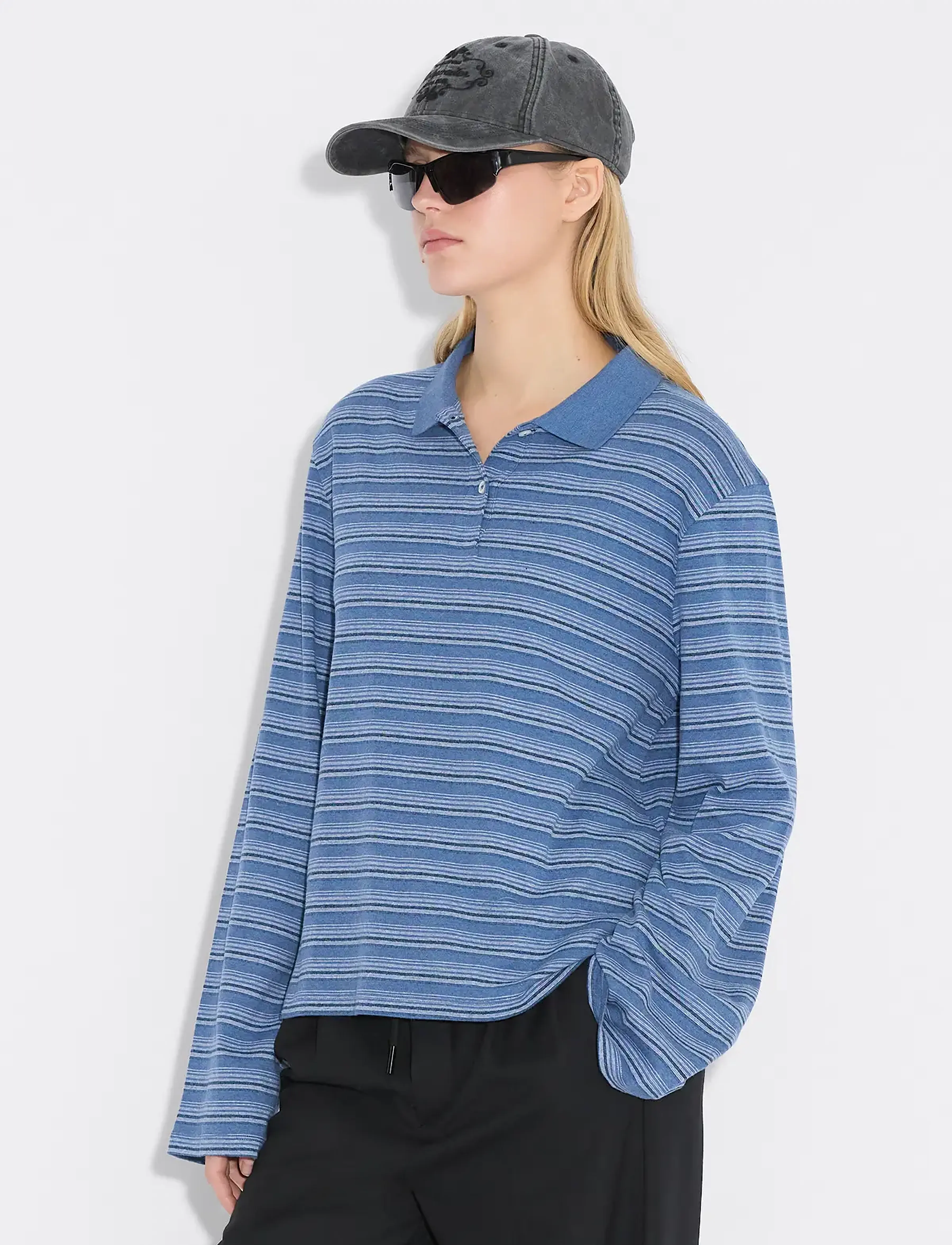 HOLZWEILER - Sunny Polo - t-paidat & topit - blue stripe - 3
