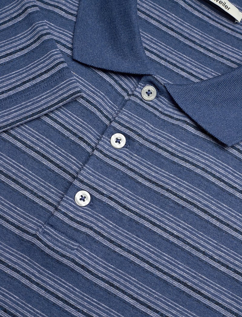 HOLZWEILER - Sonny LS Polo - langærmede poloer - blue stripe - 3