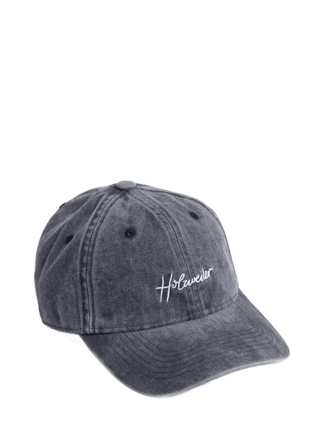 HOLZWEILER Tucker Logo Cap - Aksessuaarid - BLACK / black