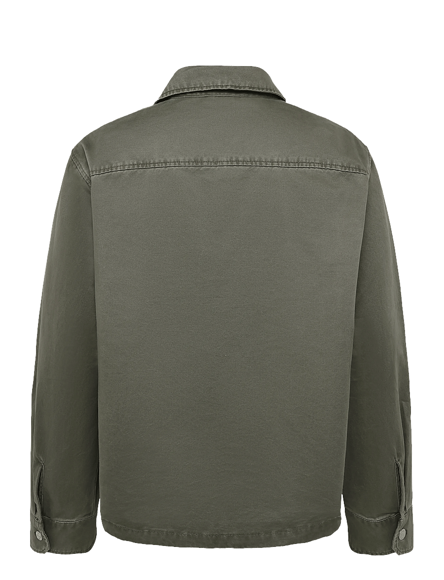 HOLZWEILER - Mildew Twill Overshirt - iepirkties noteiktam pasākumam - dk. green - 1
