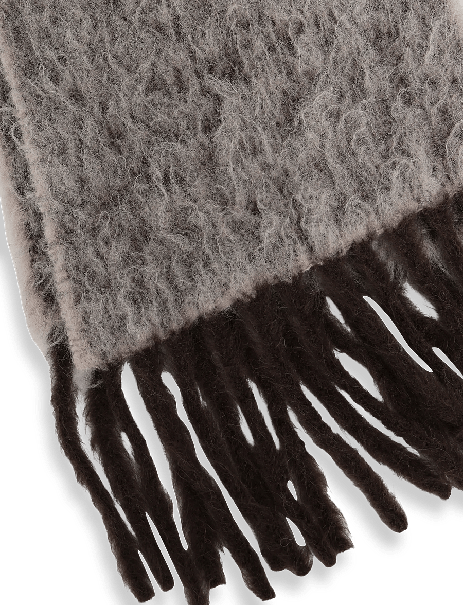 HOLZWEILER - Tony Scarf - talvesallid - dk brown - 2