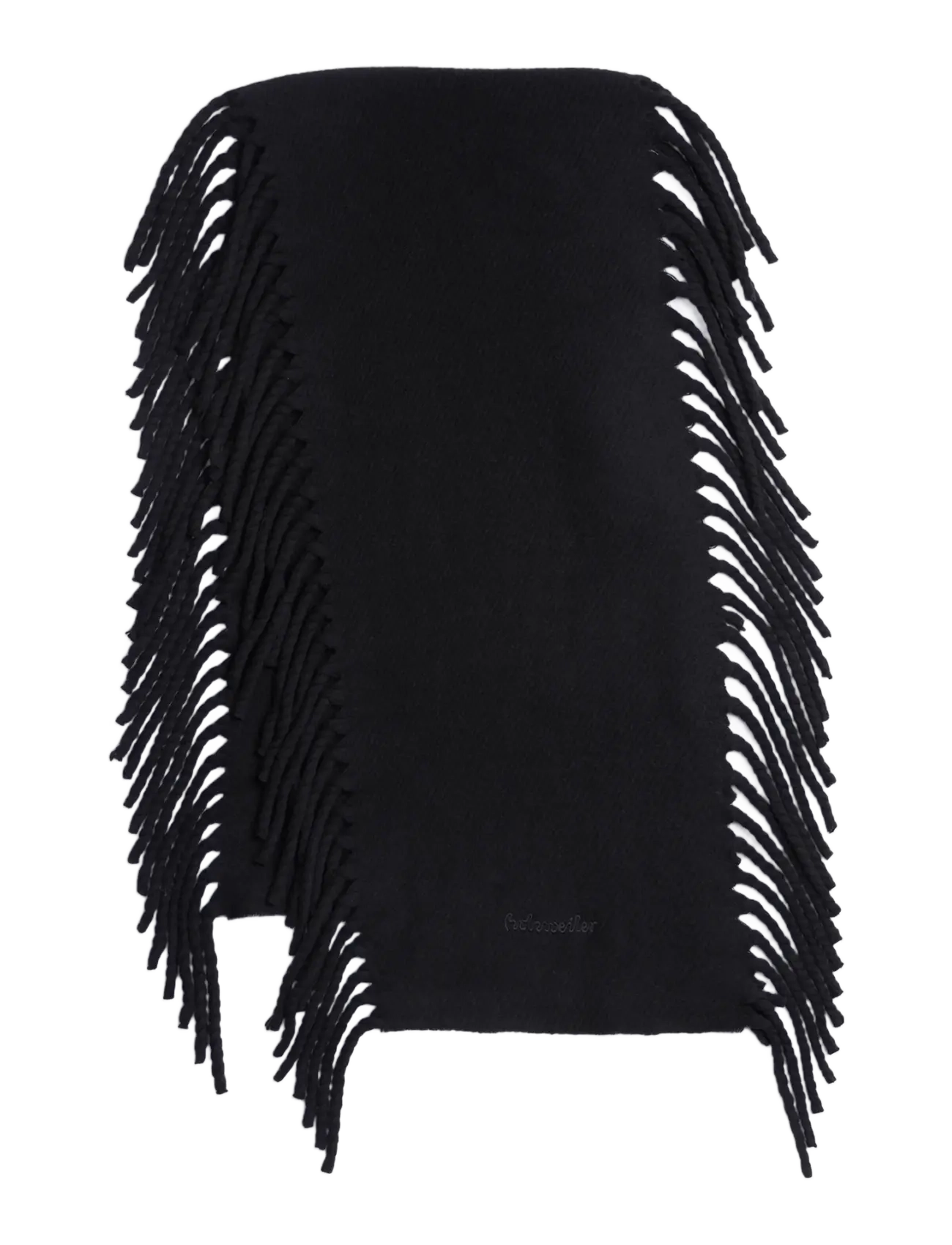 HOLZWEILER - Idro Tassel Scarf - winterschals - black - 0