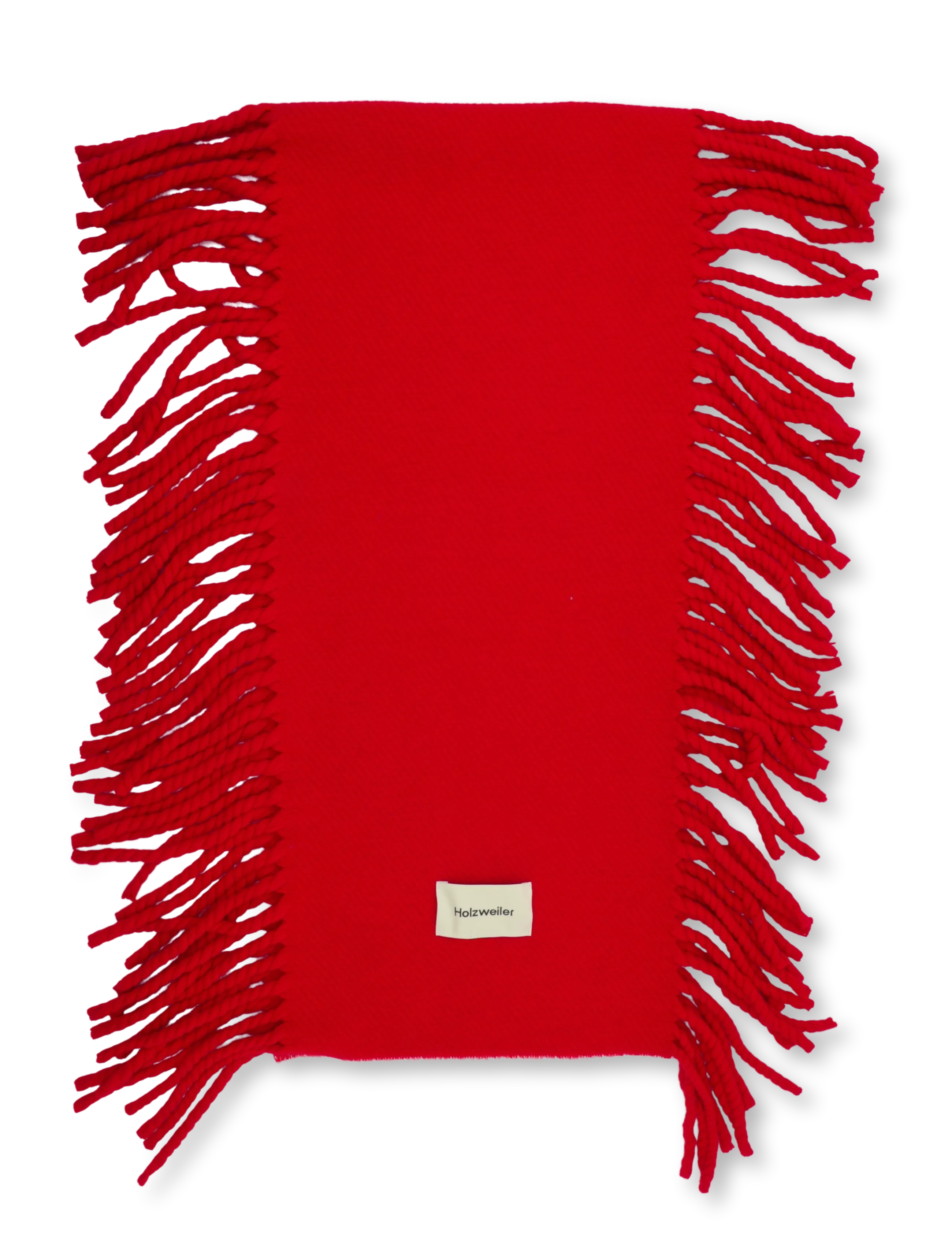 HOLZWEILER Idro Tassel Scarf - Winterschals - RED / red