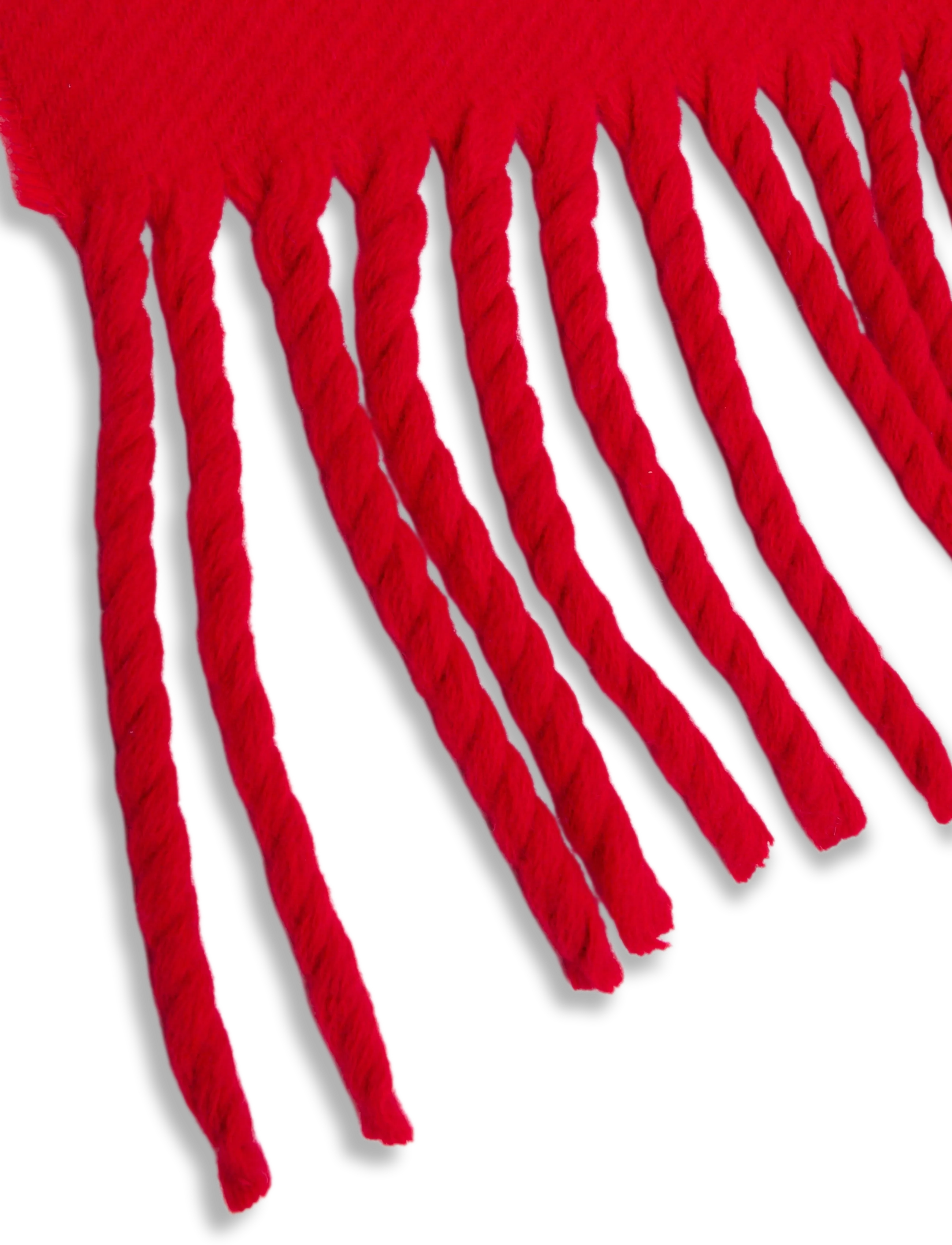 HOLZWEILER - Idro Tassel Scarf - winterschals - red - 2