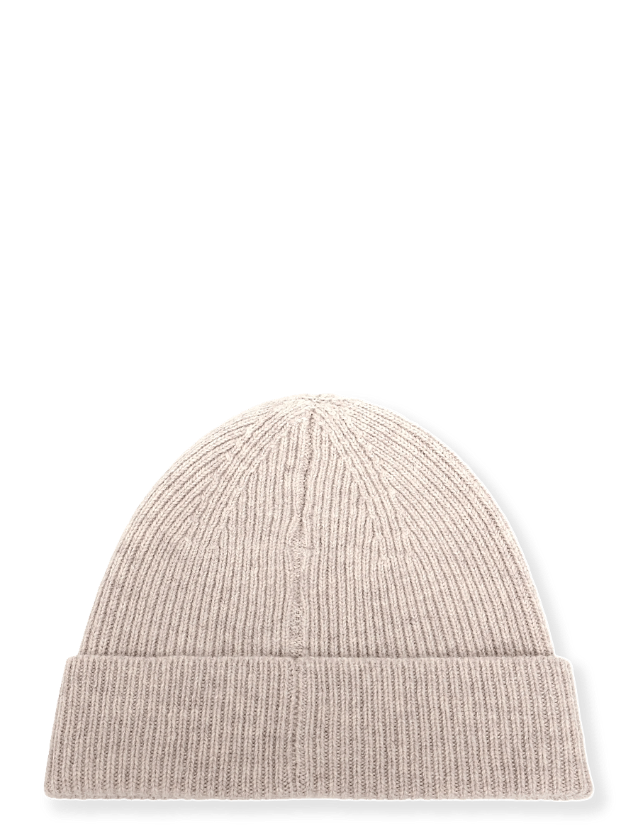HOLZWEILER - Milli Wool Beanie - kootud mütsid - ecru mix - 1