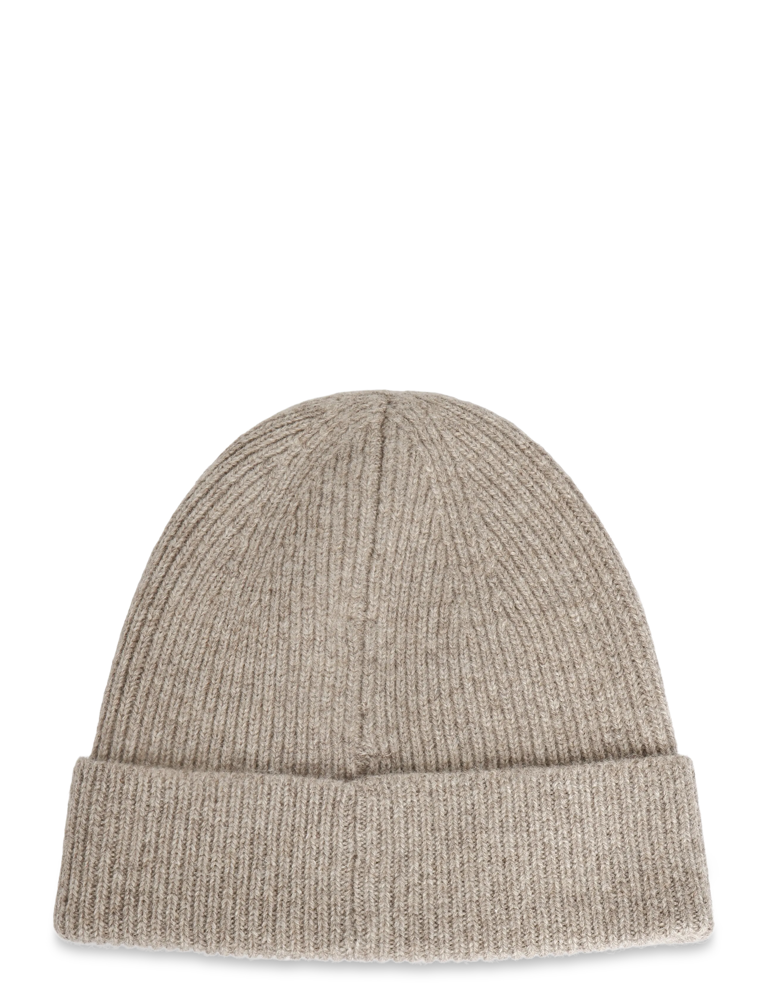 HOLZWEILER - Milli Wool Beanie - kootud mütsid - taupe - 1