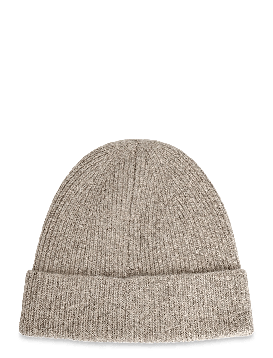 HOLZWEILER - Milli Wool Beanie - kootud mütsid - taupe - 1