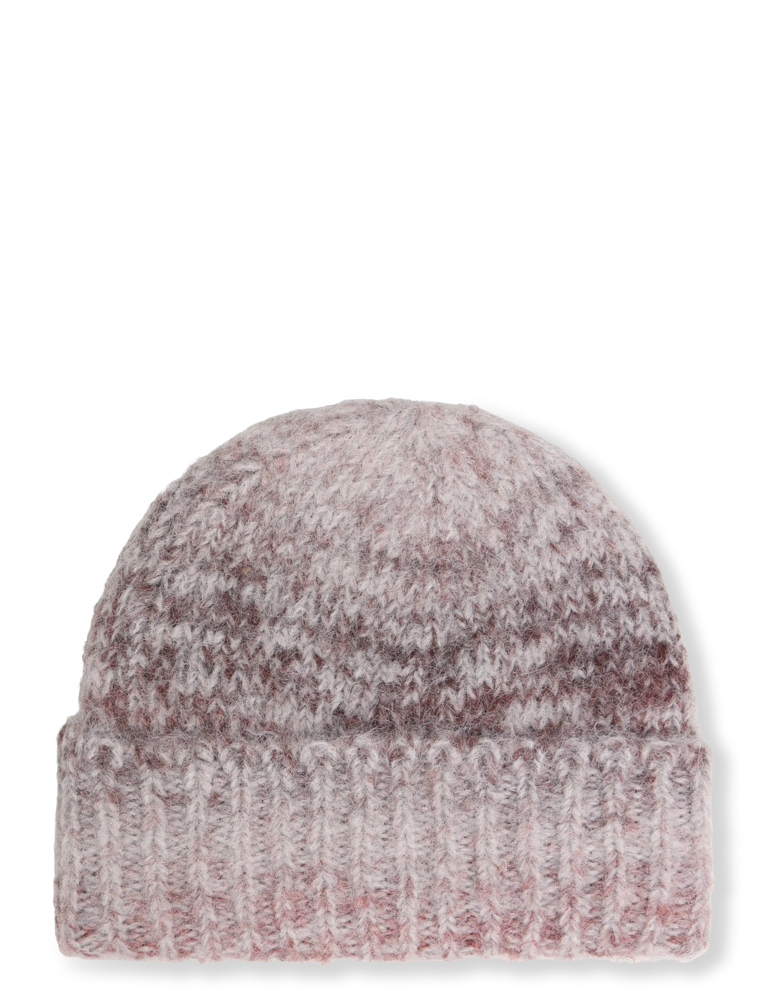 HOLZWEILER - Tine Gradient Beanie - kootud mütsid - burgundy mix - 1