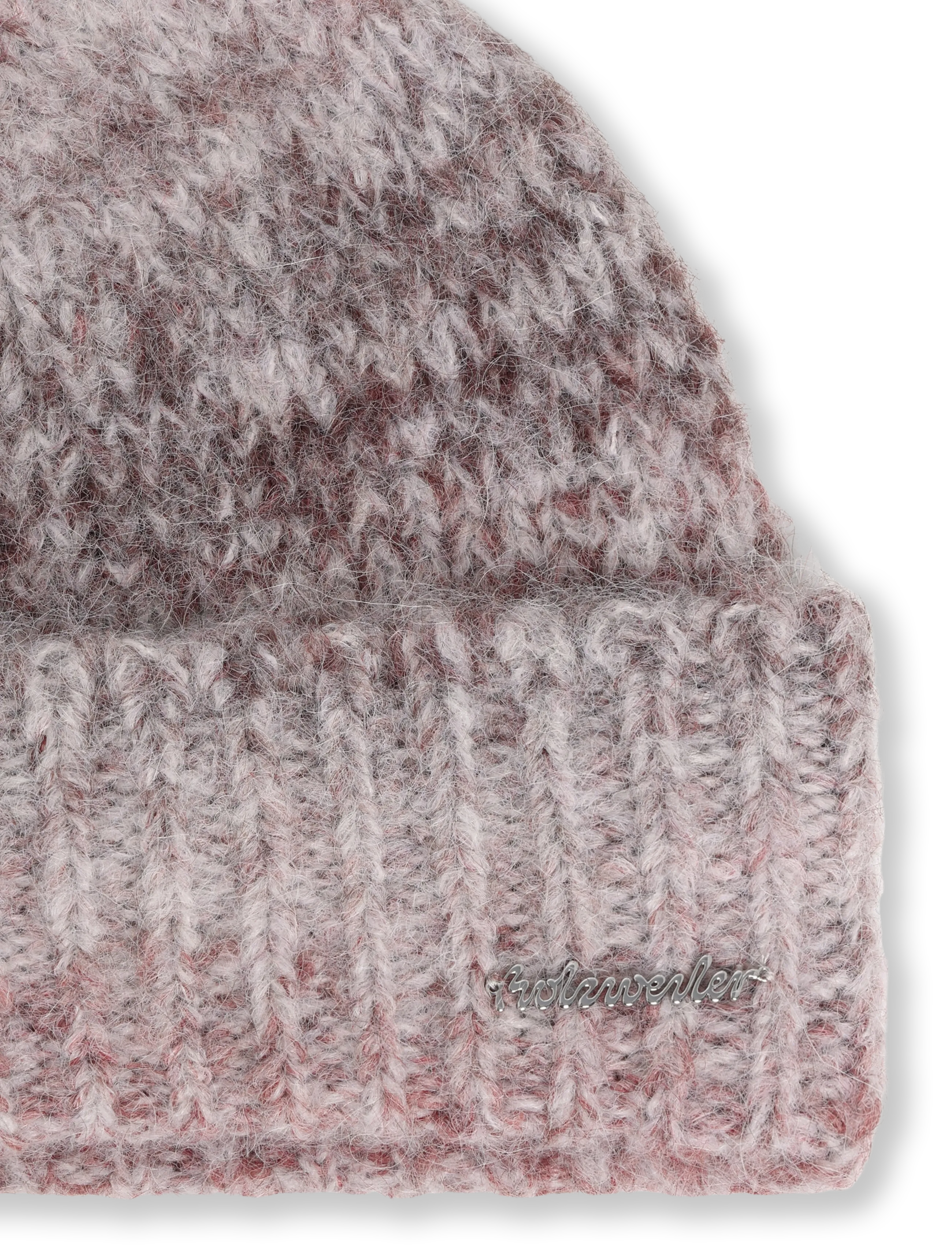 HOLZWEILER - Tine Gradient Beanie - kootud mütsid - burgundy mix - 2