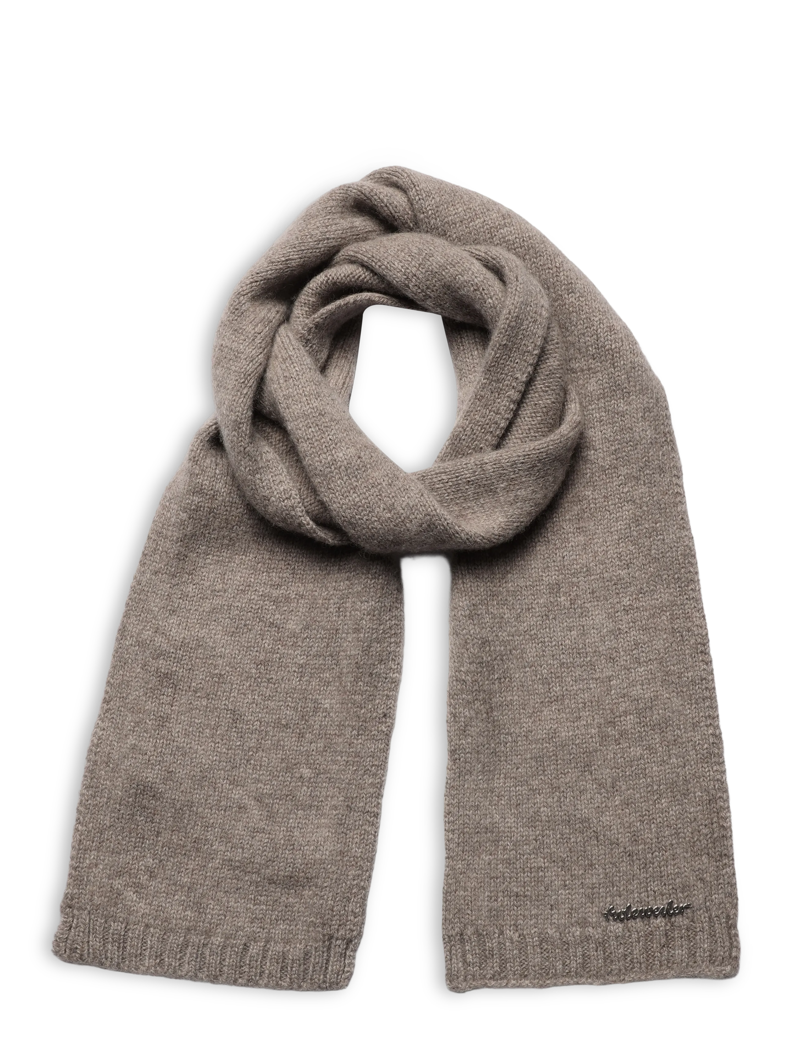 HOLZWEILER Milli Wool Scarf - Sallid - TAUPE / brown