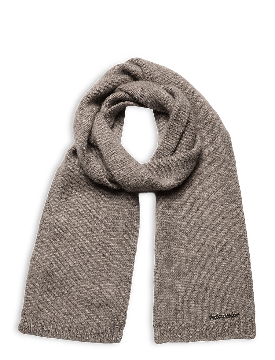 HOLZWEILER - Milli Wool Scarf - halsdukar - taupe - 0
