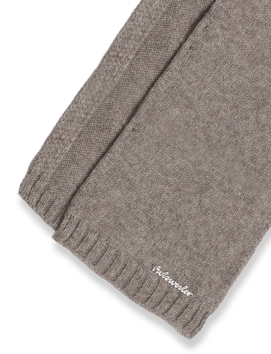 HOLZWEILER - Milli Wool Scarf - halsdukar - taupe - 2