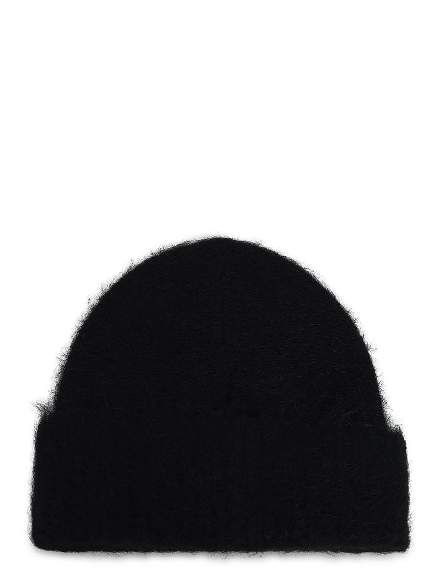HOLZWEILER - Mona Alpaca Beanie - kootud mütsid - black - 1