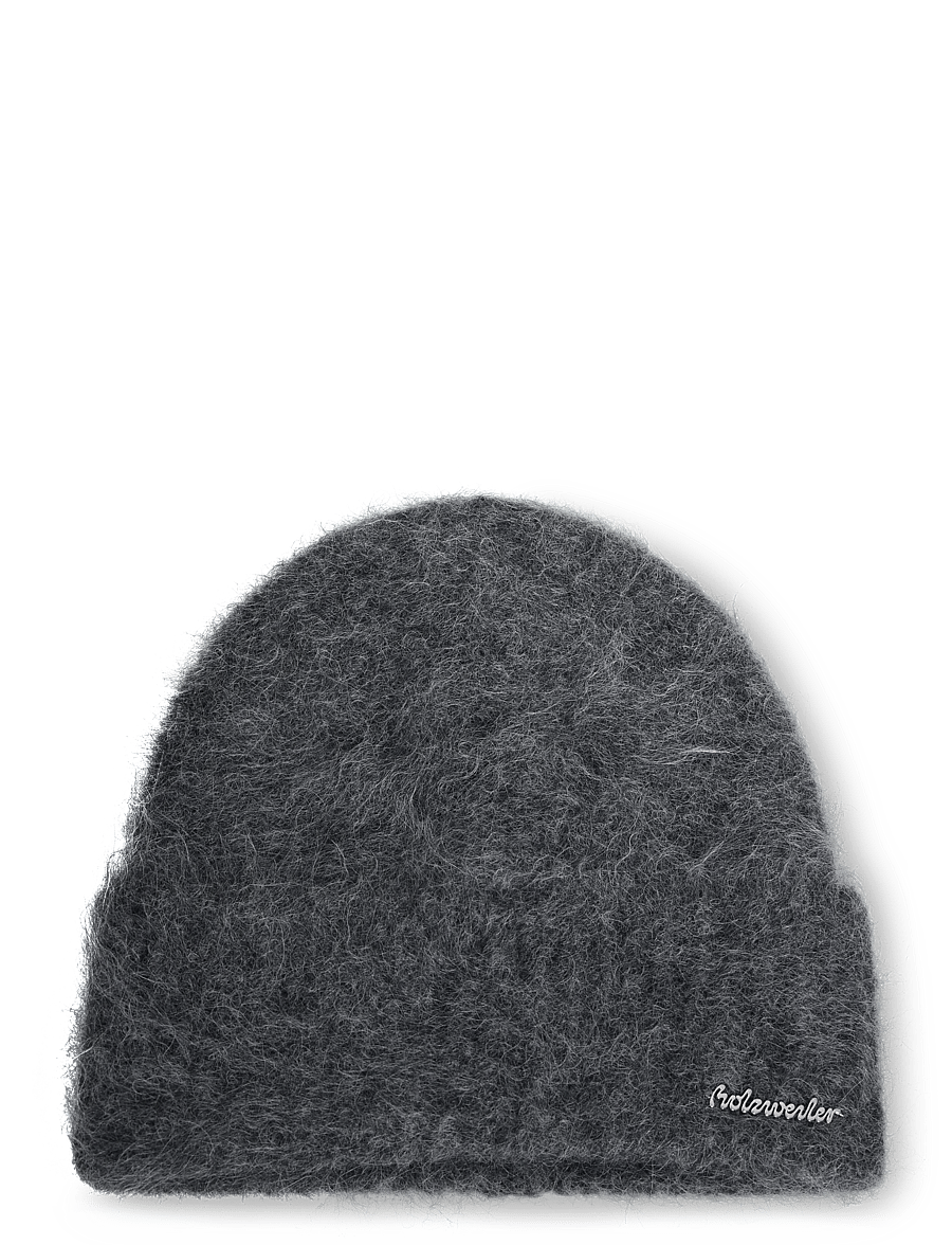 HOLZWEILER - Mona Alpaca Beanie - mützen - dk. grey - 0