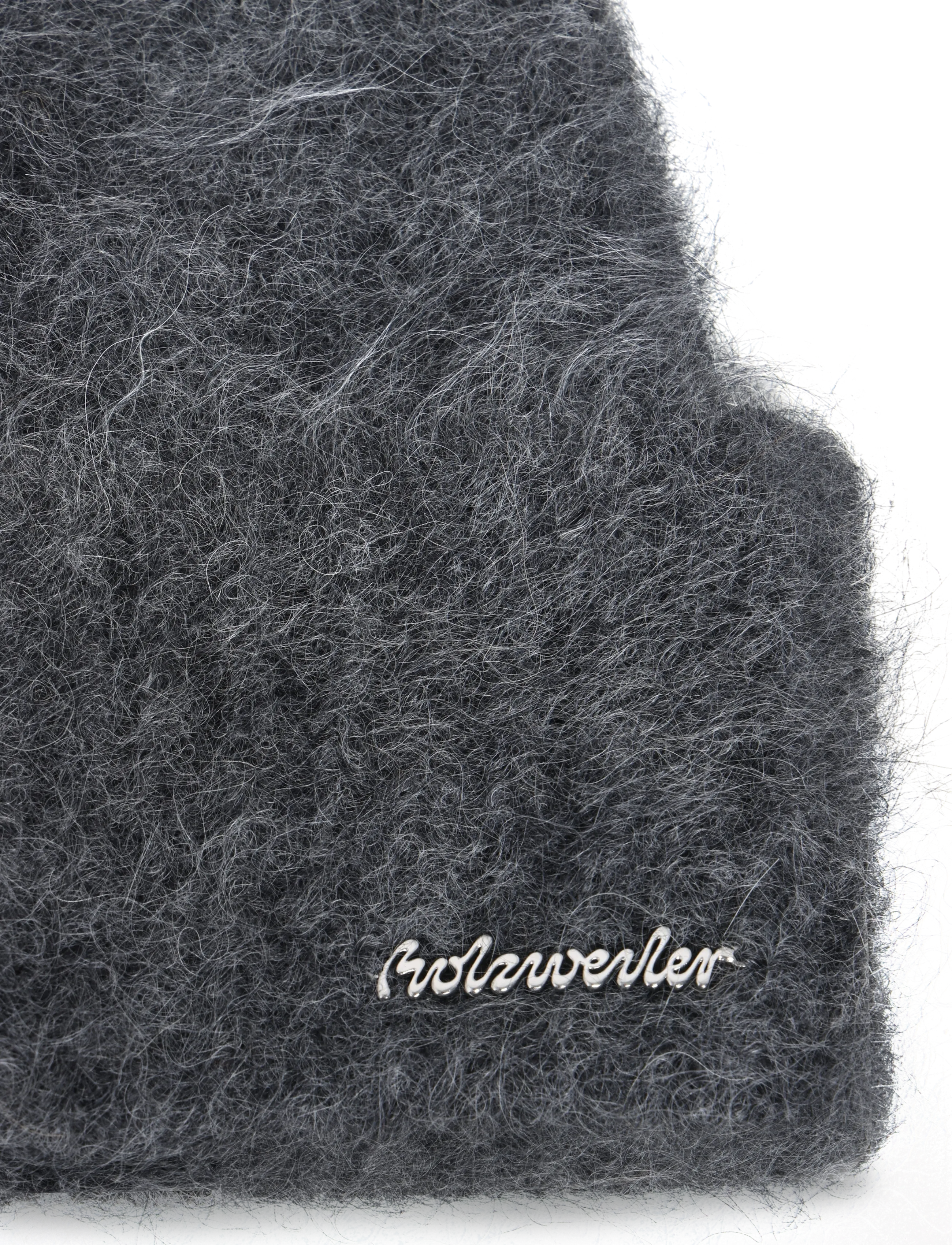 HOLZWEILER - Mona Alpaca Beanie - beanies - dk. grey - 2