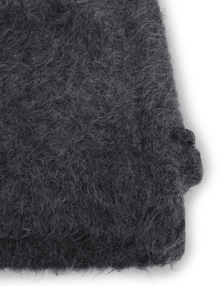 HOLZWEILER - Mona Alpaca Balaclava - maskmütsid - dk. grey - 2
